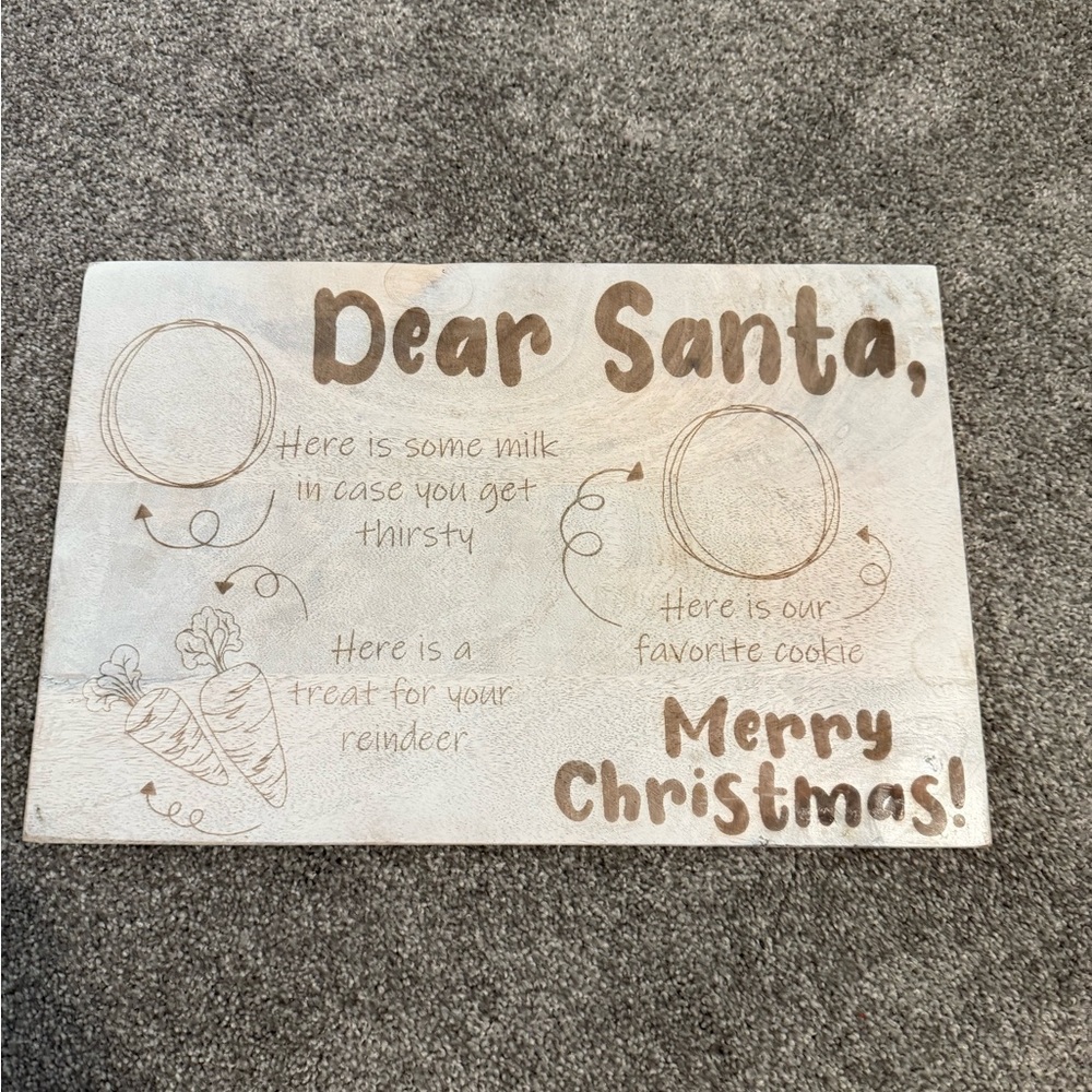Christmas Santa Treat Board